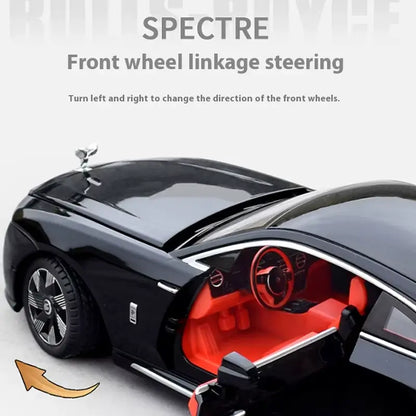 1:24 Luxury Electric Coupe - High-Detail Diecast Model