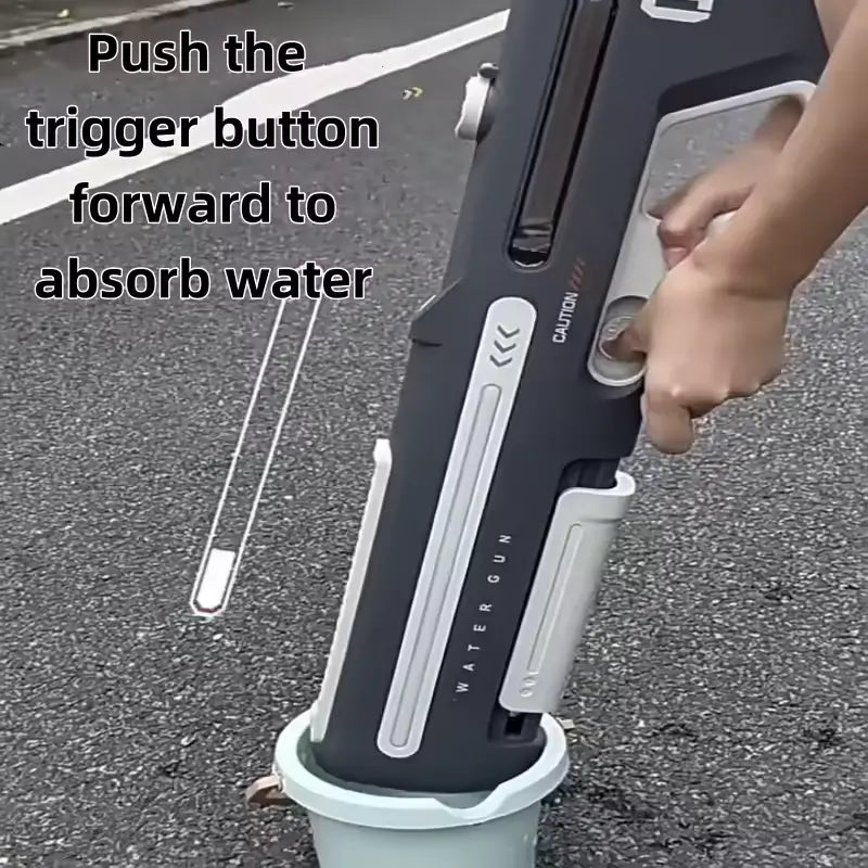 Next-Gen Electric Water Blaster: Auto-Refill & Long Range Summer Soaker