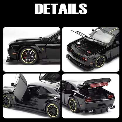 1:32 Dodge Challenger Hellcat Die-Cast Model Car – Collector’s Edition