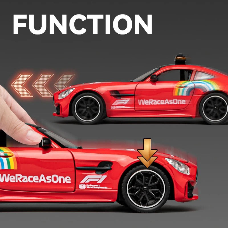 1:24 Mercedes AMG GTR Safety Car Alloy Die Cast Model