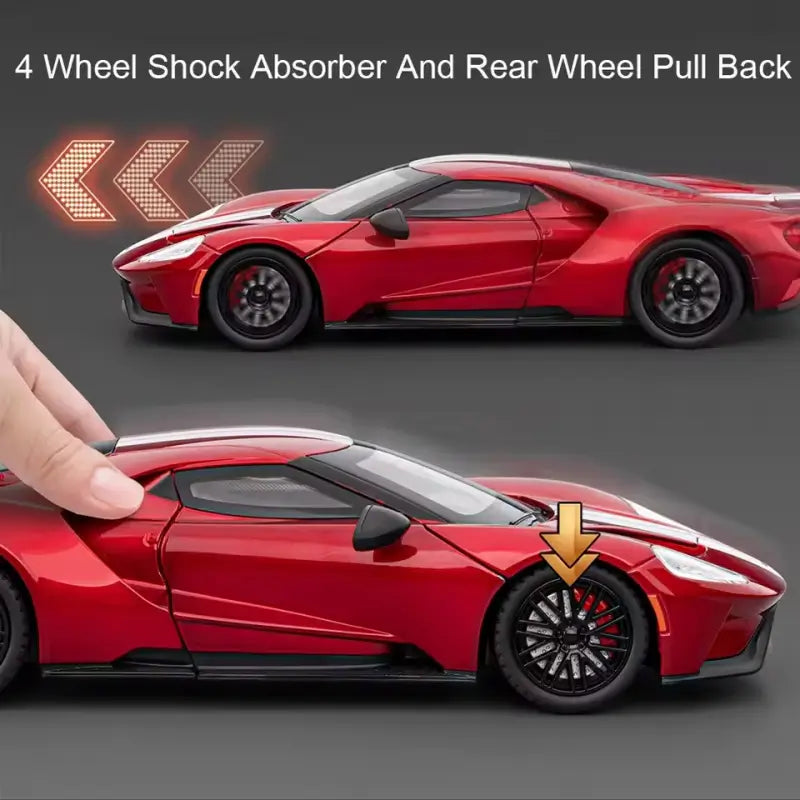 1:24 Ultimate Hypercar Model - Kinetic Drive & LED Lights