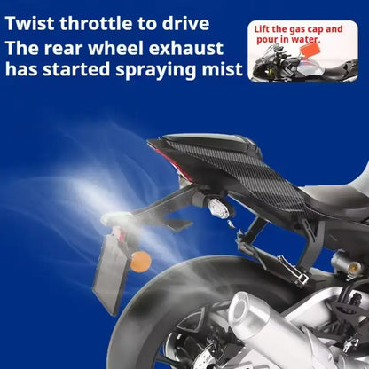1:6 Yamaha R1M RC Motorcycle with Exhaust Spray