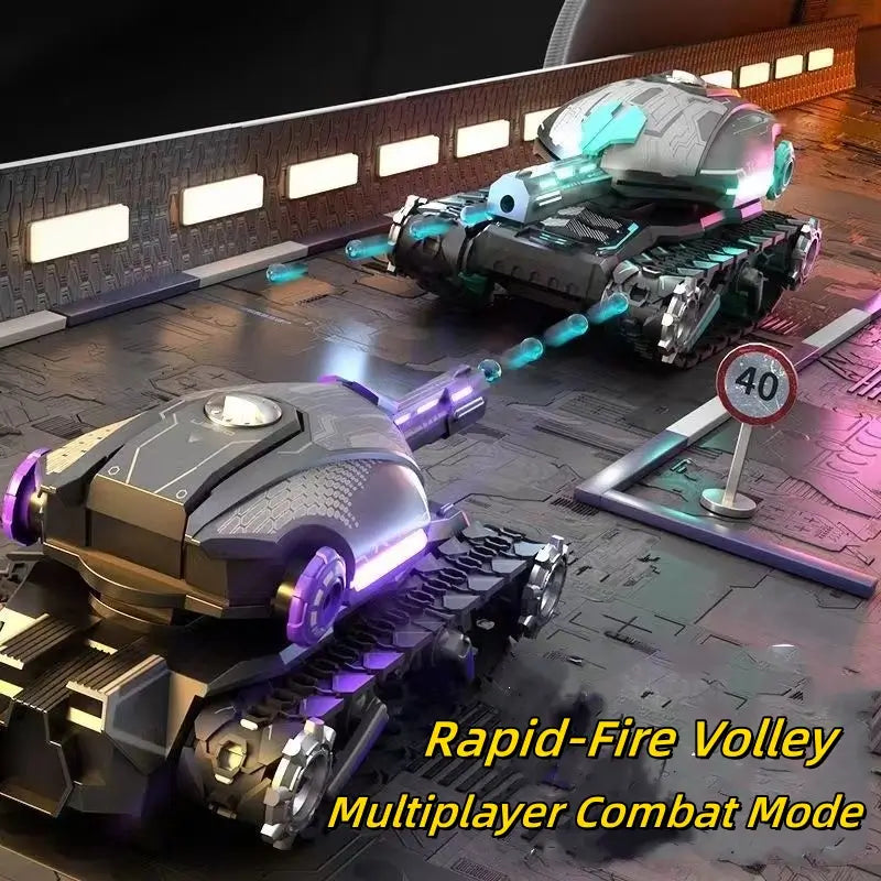 Cyber-Titan: The Ultimate 360° Drift & Precision Mecha