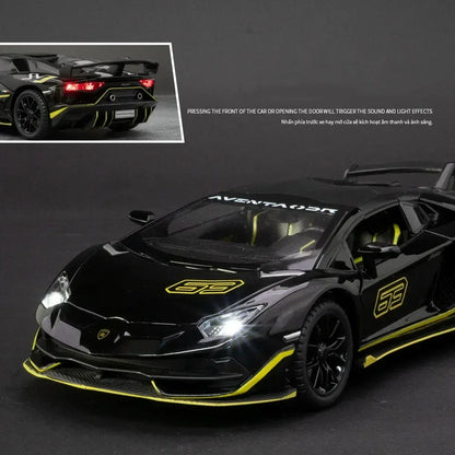1:24 Lamborghini Aventador SVJ 63 Diecast Model