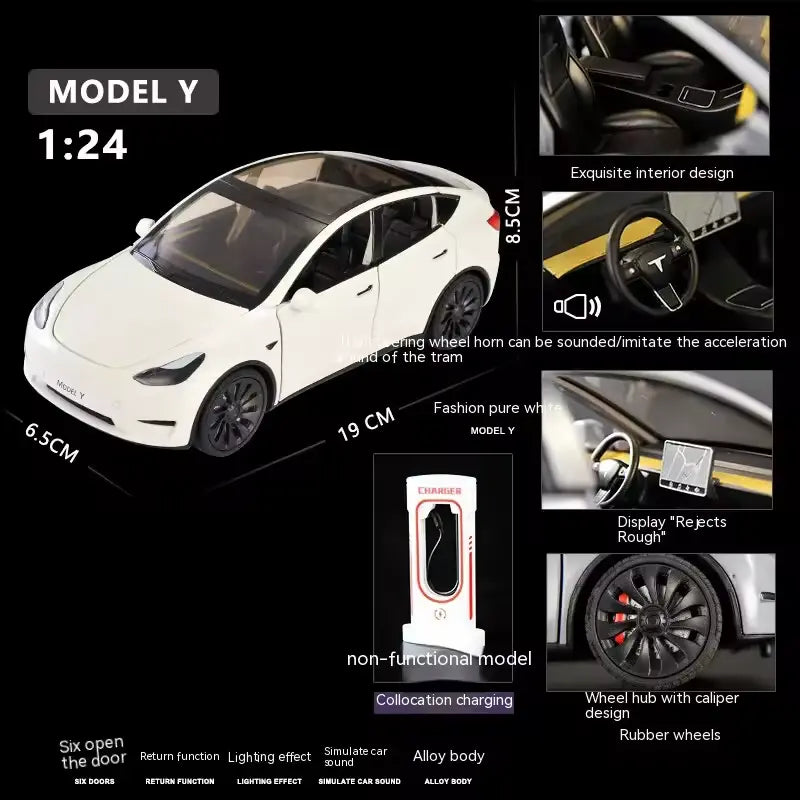 Tesla Model Y 1:24 Diecast Model