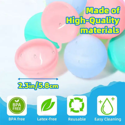 Magnetic Water Balloons - 1-Second Auto-Refill [Eco-Friendly Pack]