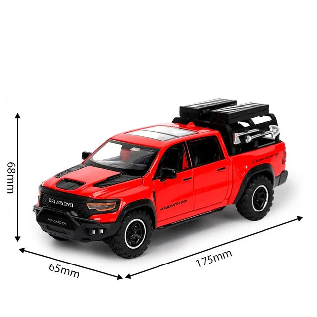 1:32 Dodge RAM 1000 TRX Alloy Model Car Toy