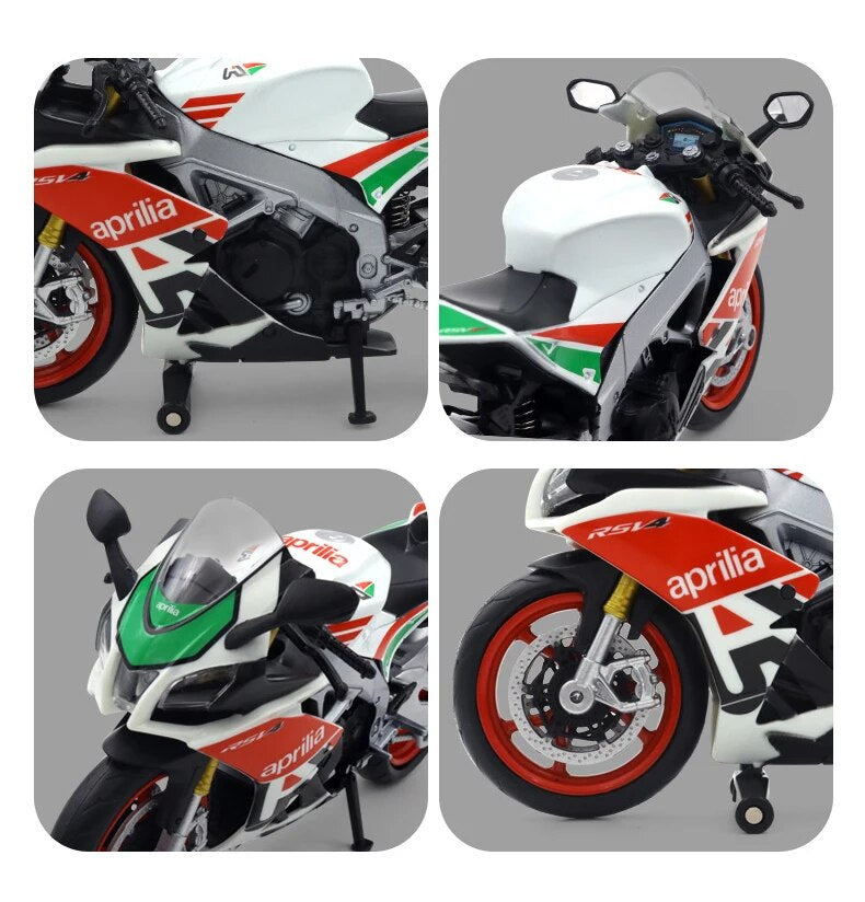 1:12 Aprilia RSV4 RR1000 Alloy Diecast Motorcycle Model