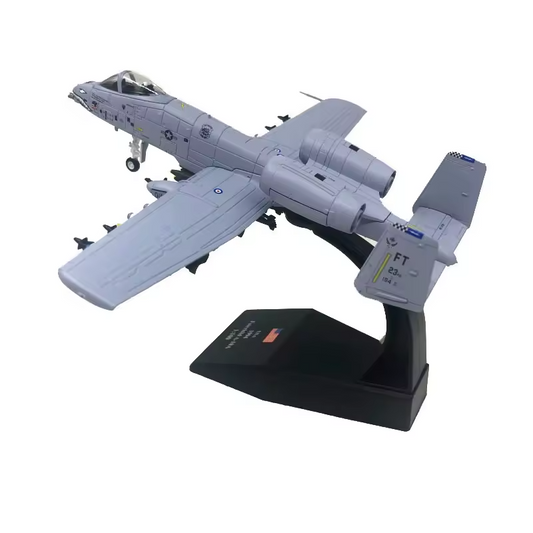 1/100 Scale A-10 Warthog Fighter Diecast Metal Aircraft
