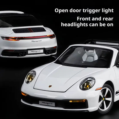 1:32 Scale Porsche 911 Targa 4S Diecast Model Car