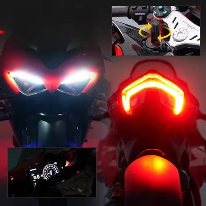 1:7 Ducati V4S Alloy Model - Chain Drive & Smoke Effect