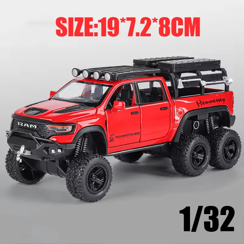 1:32 Scale Dodge RAM TRX 6X6 Die-cast Model Car