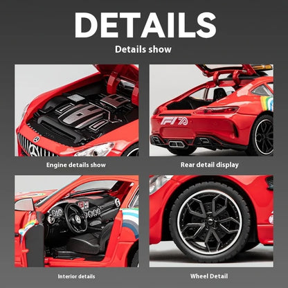 1:24 Mercedes AMG GTR Safety Car Alloy Die Cast Model