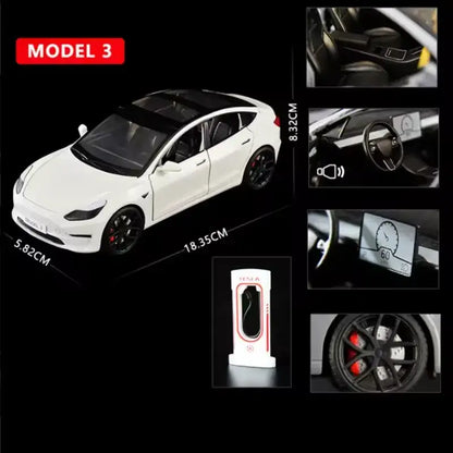 1:24 Tesla Model 3 Diecast Car