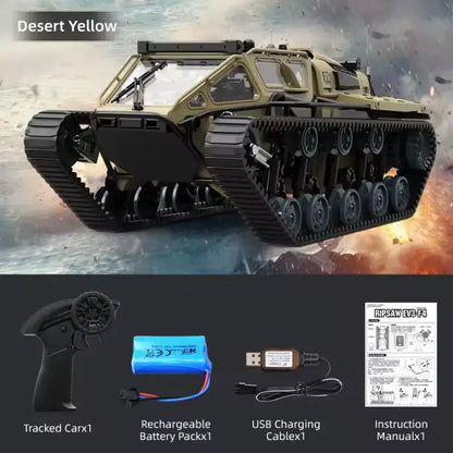 Cyber-Crawler: Full-Scale Off-Road RC Drift Tank