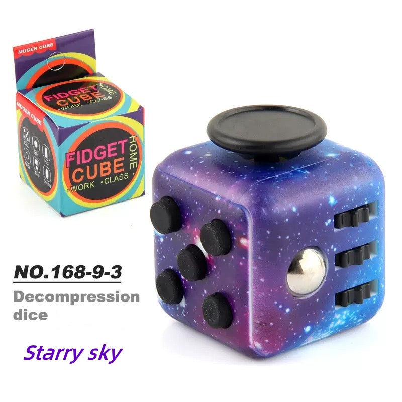 Fidget Cube – Portable Anti-Anxiety Fidget Toy for Calm & Focus