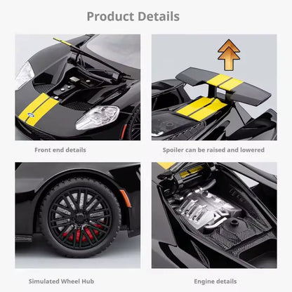 1:24 Ultimate Hypercar Model - Kinetic Drive & LED Lights