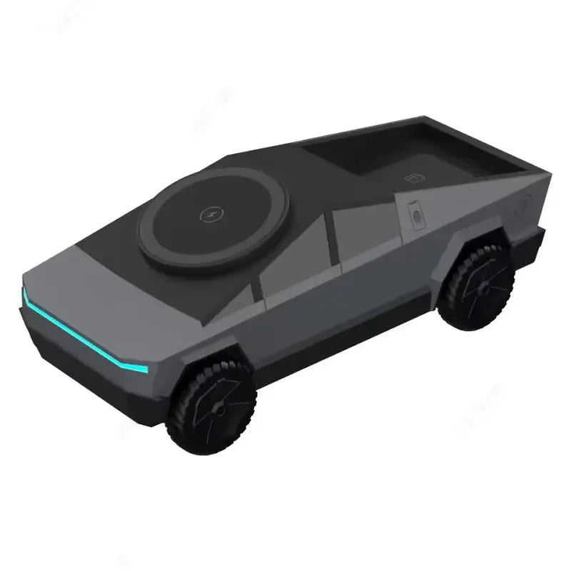 Cybertruck 3-in-1 Magnetic Charging Stand for iPhone & Watch & AirPods
