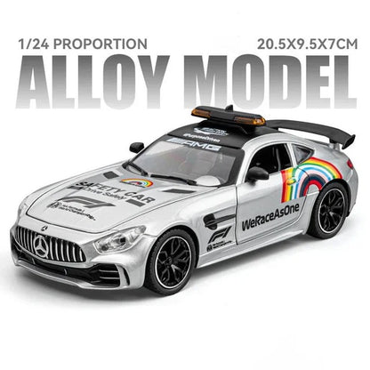 1:24 Mercedes AMG GTR Safety Car Alloy Die Cast Model