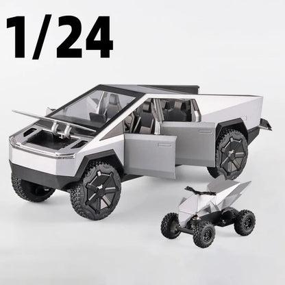 1:24 Tesla Cybertruck Alloy Diecasts & Toy Vehicles Metal Toy Car
