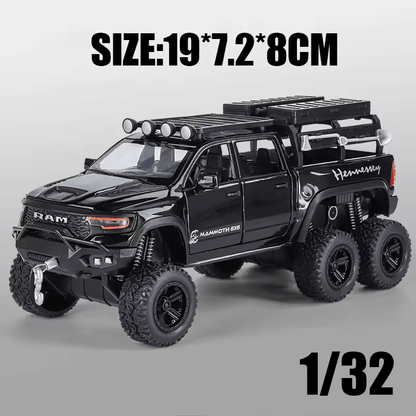 1:32 Scale Dodge RAM TRX 6X6 Die-cast Model Car