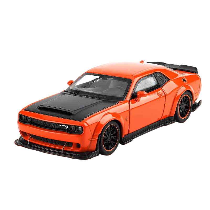 1:32 Dodge Challenger Hellcat Die-Cast Model Car – Collector’s Edition