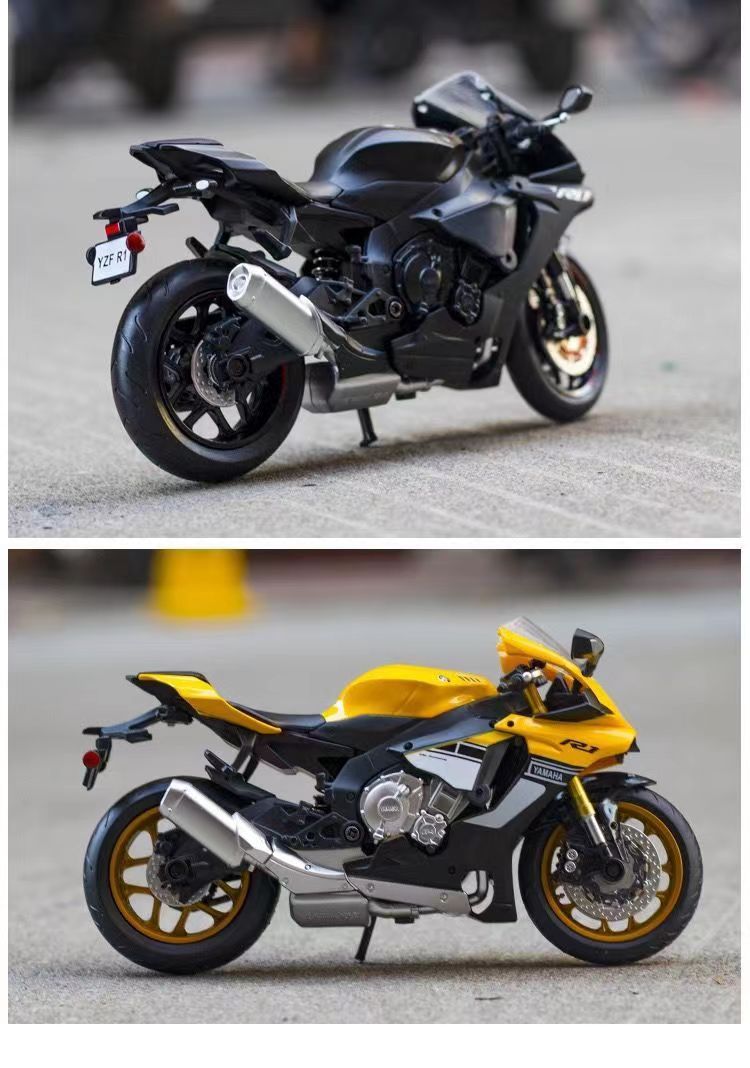 1:12 Yamaha YZF-R1 Motorcycle Model Toy