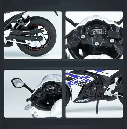 1:12 Suzuki GSX-250R Alloy Racing Motorcycle Model