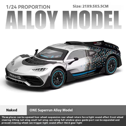 1:24 Hypercar Replica: Kinetic Drive & Active Aero Edition
