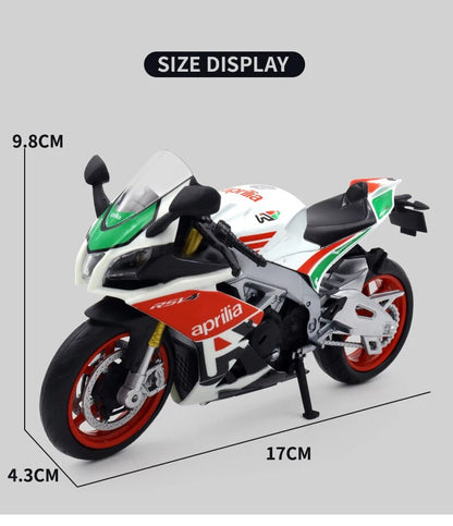 1:12 Aprilia RSV4 RR1000 Alloy Diecast Motorcycle Model