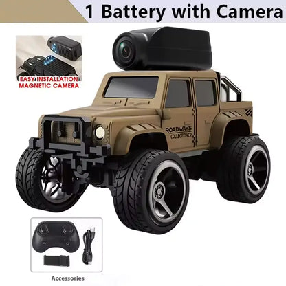 1:64 Alloy FPV Micro-Crawler | HD Live Camera System