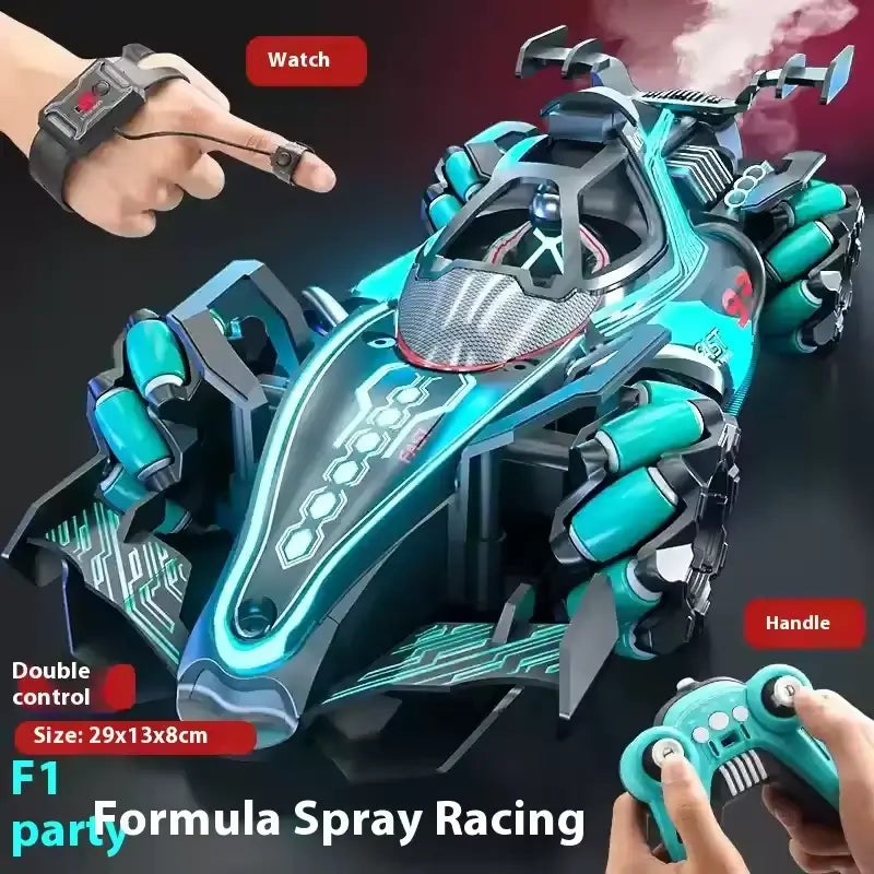 Cyber-Formula: G-Force Drift Racer with LED Fire Exhaust