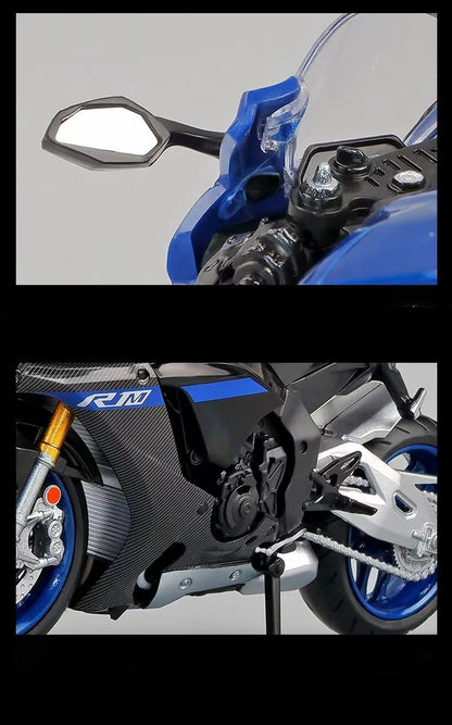 1:12 Yamaha YZF-R1M Alloy Motorcycle Model