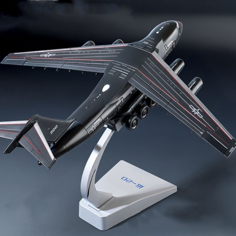 1:180 Y-20 large transport aircraft model