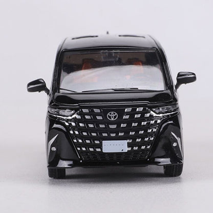 1:64 Toyota Alphard 2023 – Luxury MPV Diecast Model with Sunroof & Display Base