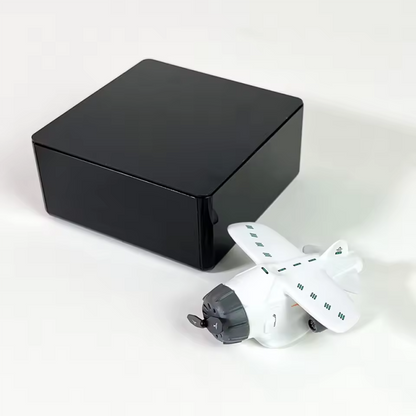 Levitating Airplane Alarm Clock with LED Display – Floating Aircraft Model Gift for Aviation Enthusiasts
