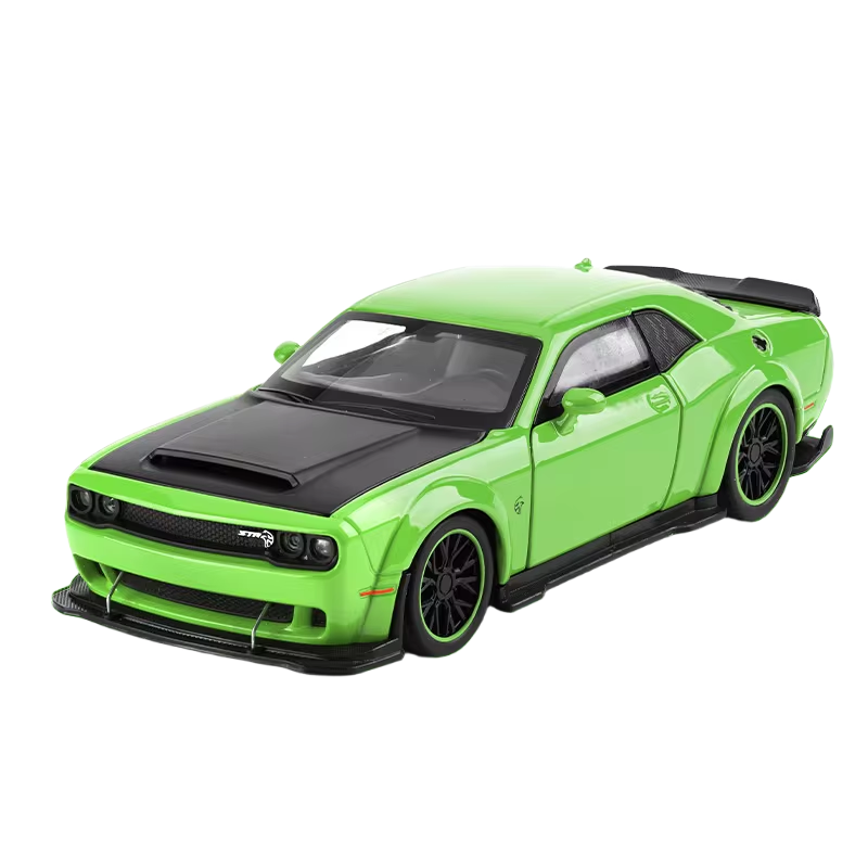 1:32 Dodge Challenger Hellcat Die-Cast Model Car – Collector’s Edition