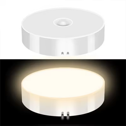 Motion Sensor LED Night Light – USB Rechargeable, Wireless Closet & Cabinet Lamp