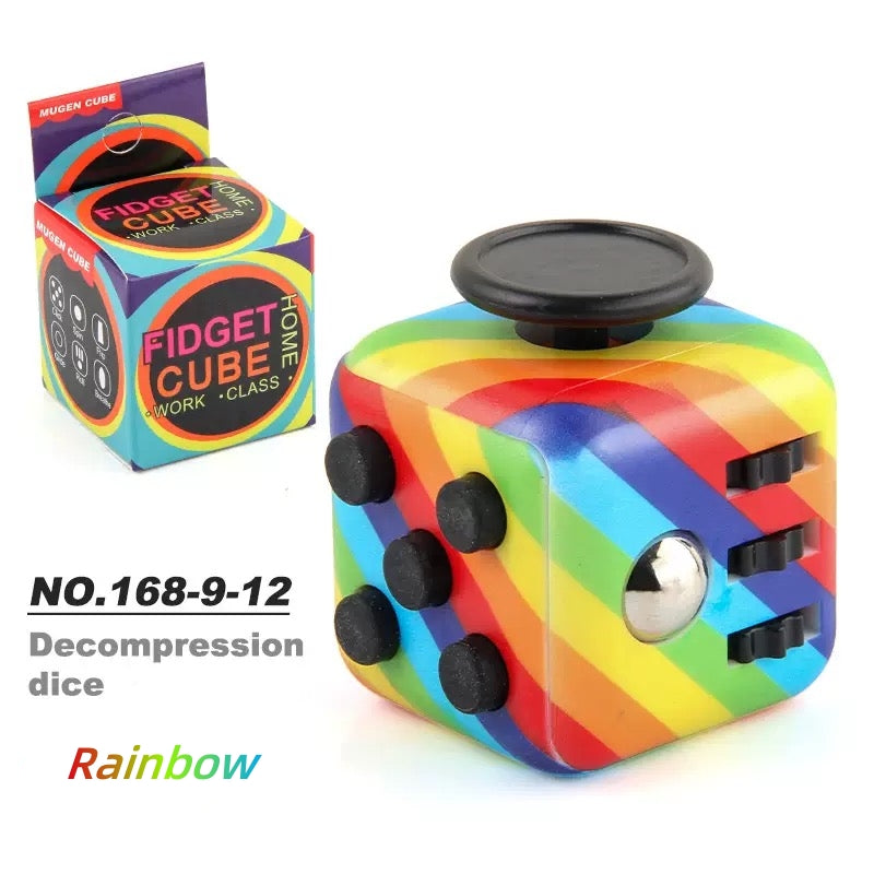 Fidget Cube – Portable Anti-Anxiety Fidget Toy for Calm & Focus