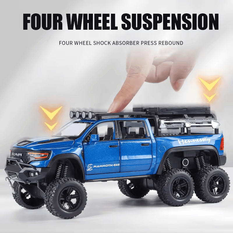 1:32 Scale Dodge RAM TRX 6X6 Die-cast Model Car