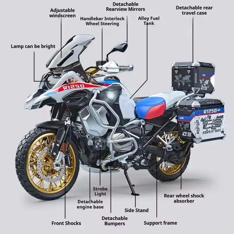 1:7 BMW R1250GS Dynamic Diecast Model