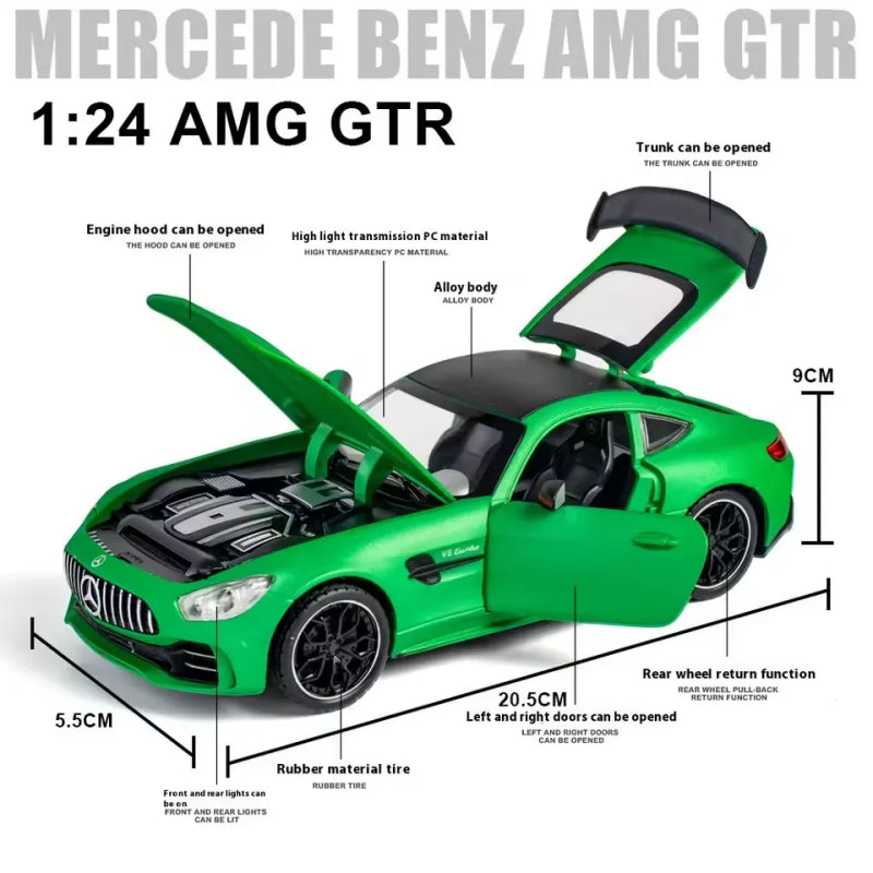 1:24 Mercedes AMG GTR Diecast Model