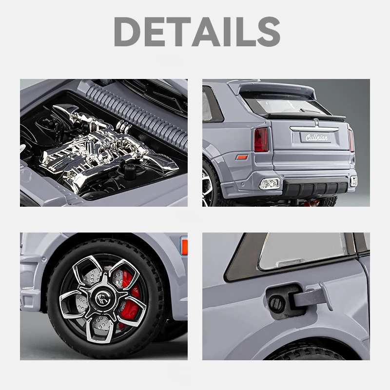 1:20 Rolls Royce Cullinan Model Diecast Car