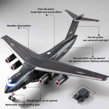 1:180 Y-20 large transport aircraft model
