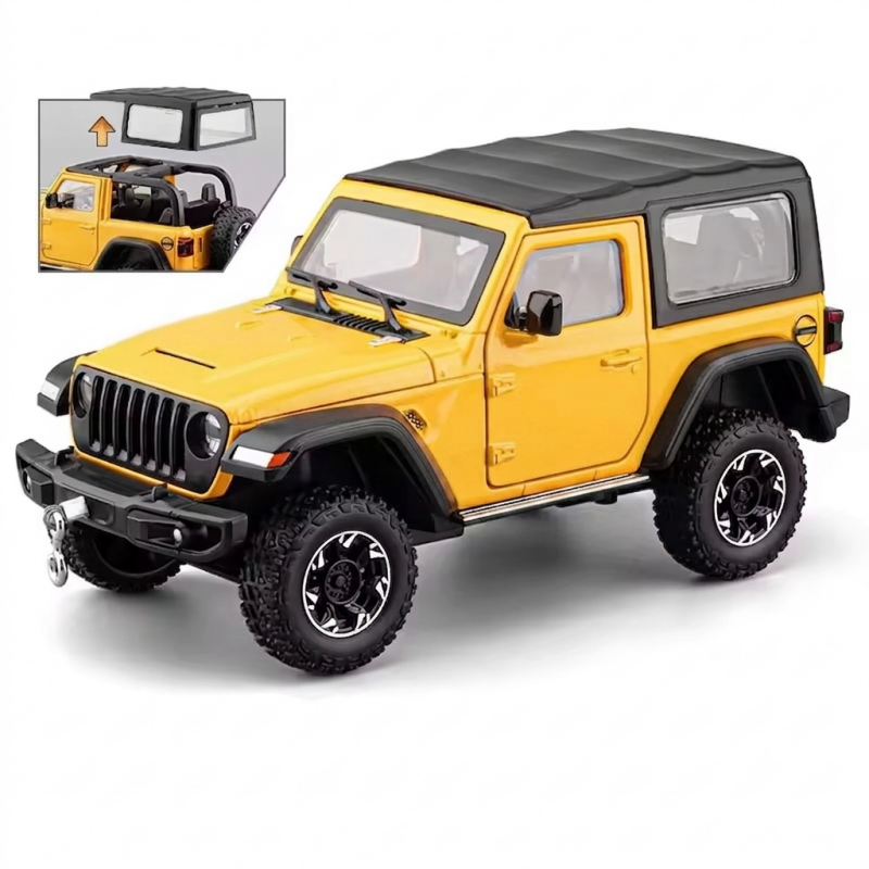 1:24 Wrangler Rubicon Diecast Model Car