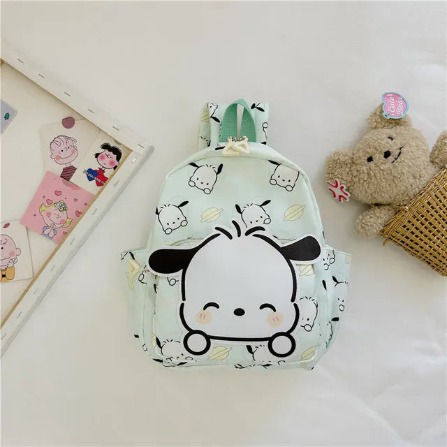 27x34cm Kawaii Kitty Cat Cinaroll Mylody Kuro Cartoon Book Bag Student Backpack High Capacity Shoulder Bag Gift